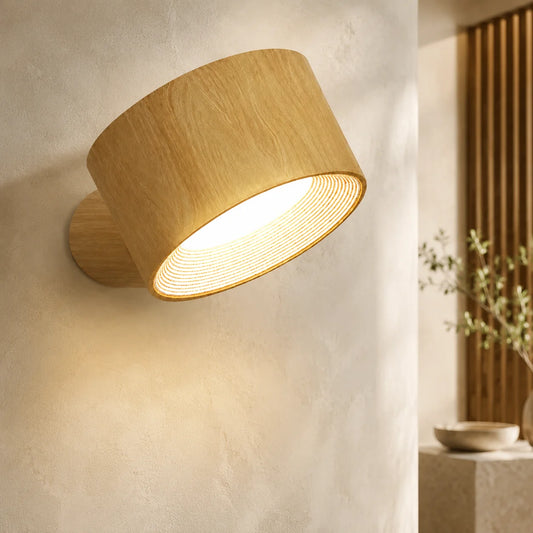 Wall Light Magnetic Rotating Head USB Rechargeable