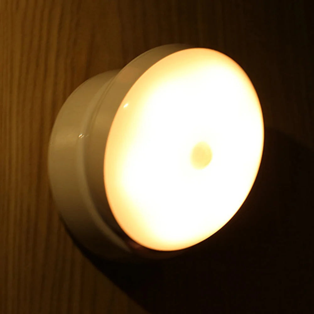 Wall Light Motion Sensor Rechargeable Magnetic Mount 360° Rotatable