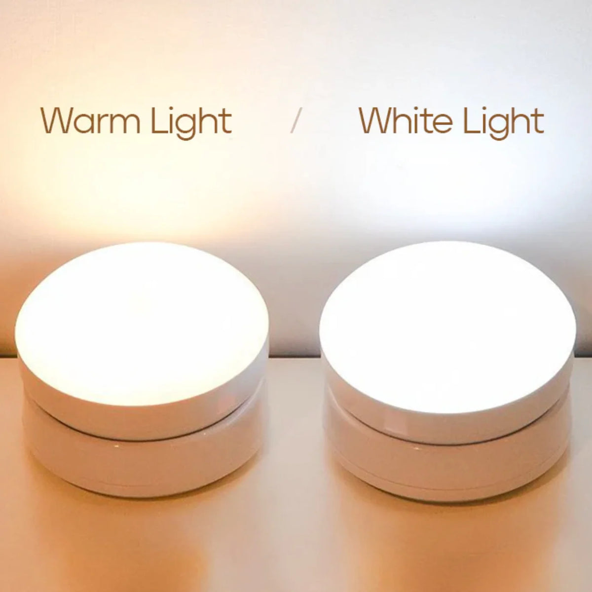 Wall Light Motion Sensor Rechargeable Magnetic Mount 360° Rotatable