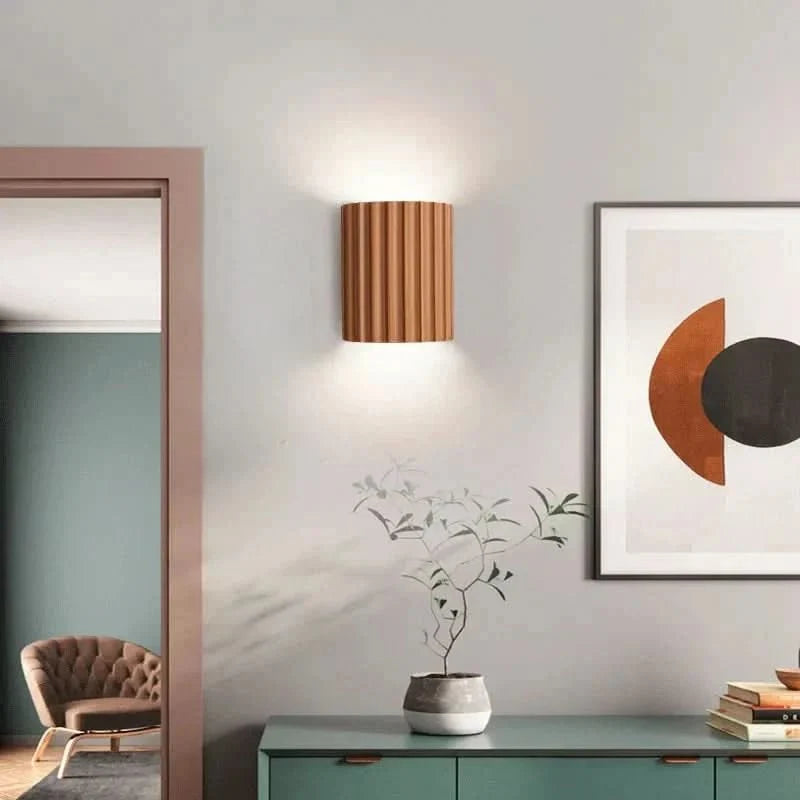 Wall Light Resin Energy-Efficient LED Nordic Design