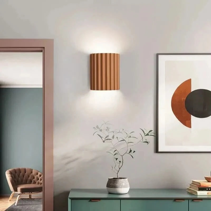 Wall Light Resin Energy-Efficient LED Nordic Design