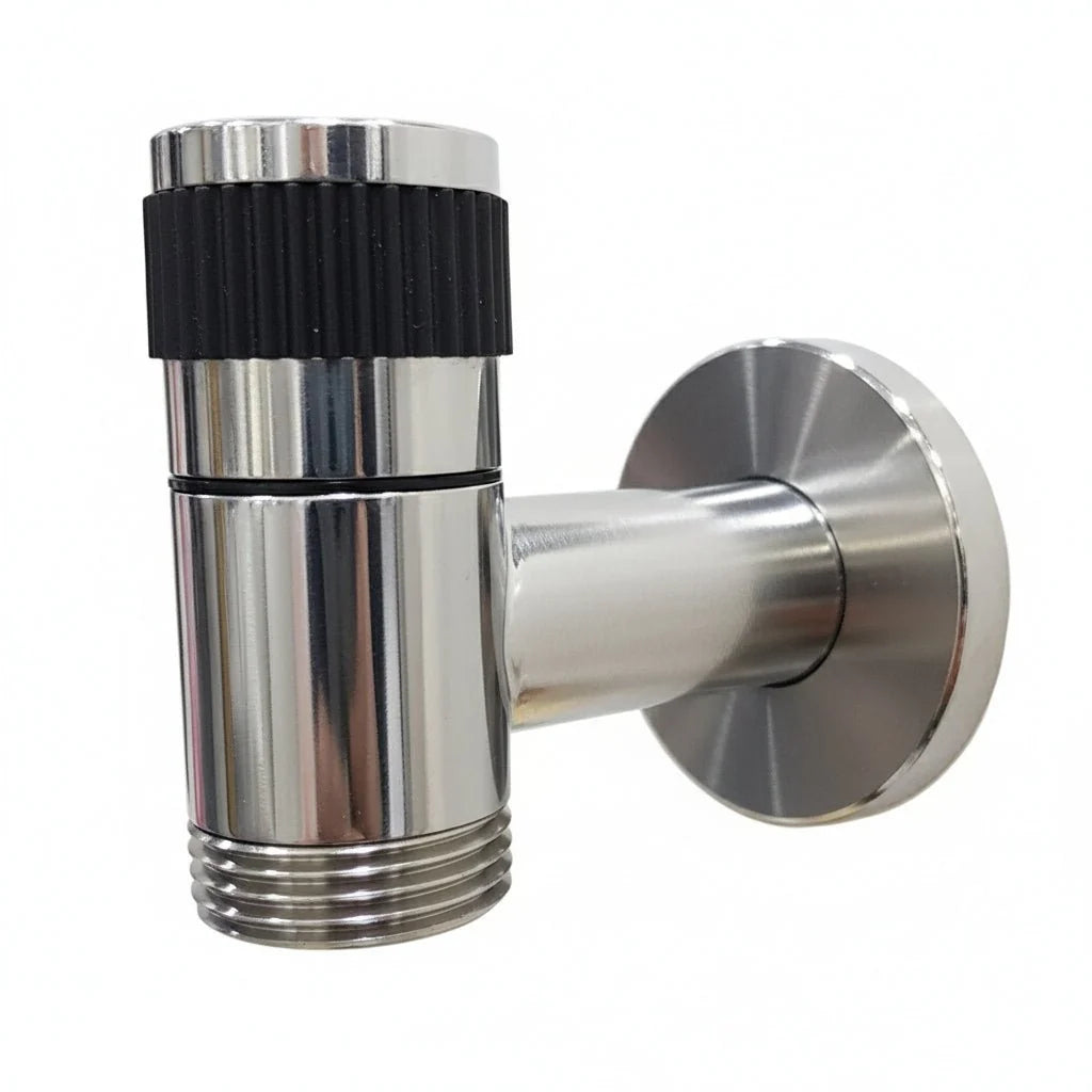 Wall-Mounted Faucet 304 Stainless Steel Space-Saving Design