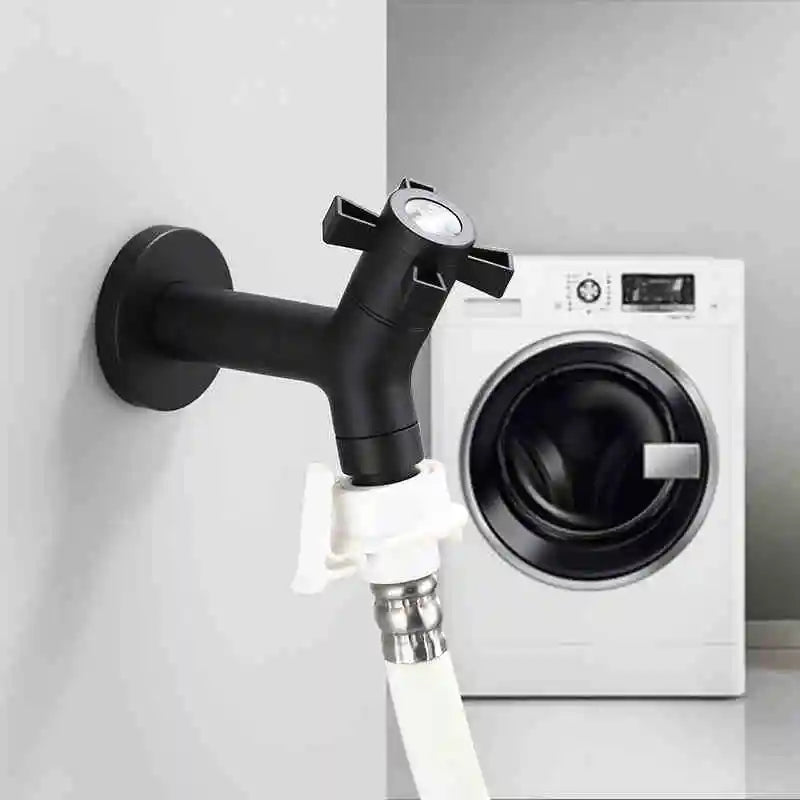 Wall-Mounted Faucet 304 Stainless Steel Space-Saving Design