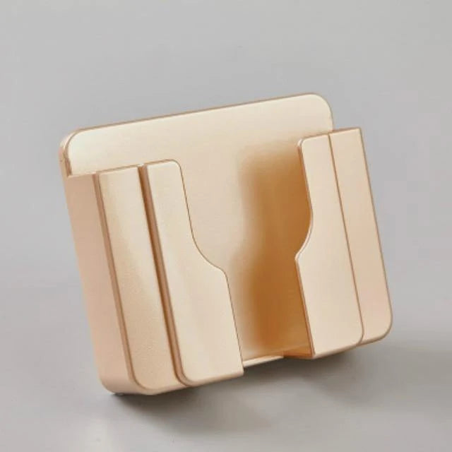 Wall Phone Holder Adhesive Mount with Charging Access