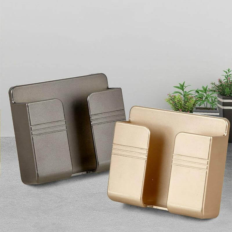 Wall Phone Holder Adhesive Mount with Charging Access