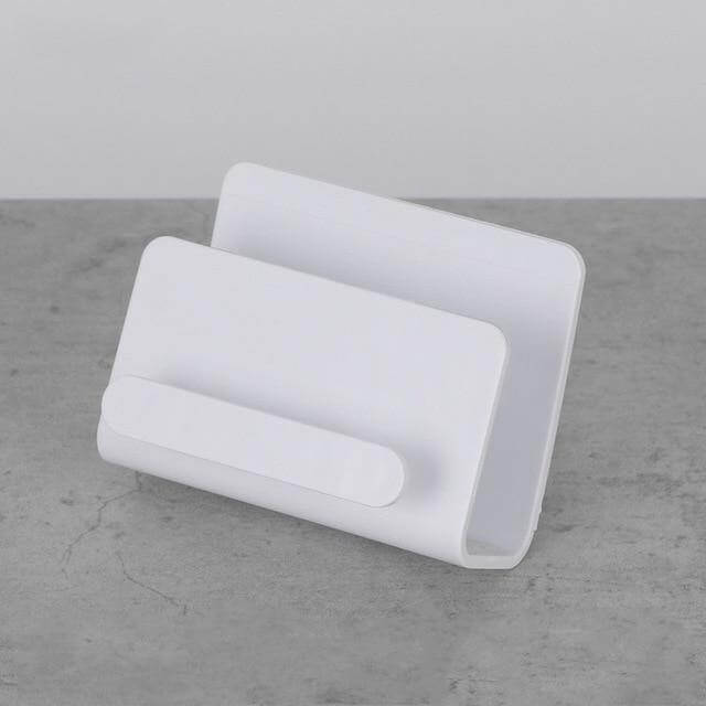 Wall Phone Holder Adhesive Mount with Charging Access