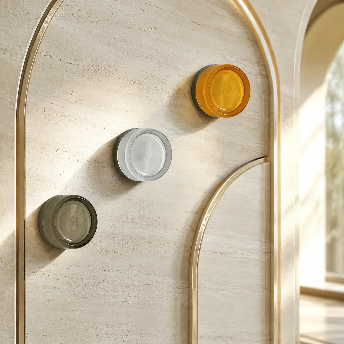 Wall Sconce Hardwired LED Textured Acrylic Shade