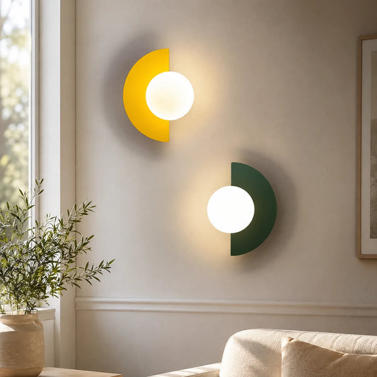 Wall Sconce LED Powder-Coated Metal Warm & Cool White