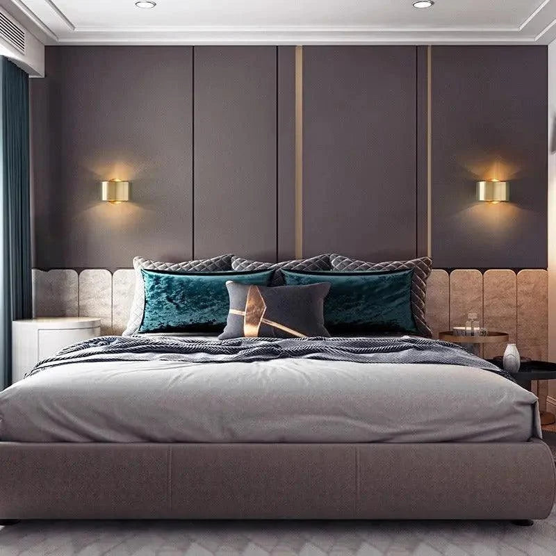 Wall Sconce Metal Cylindrical Shade Up-Down Lighting