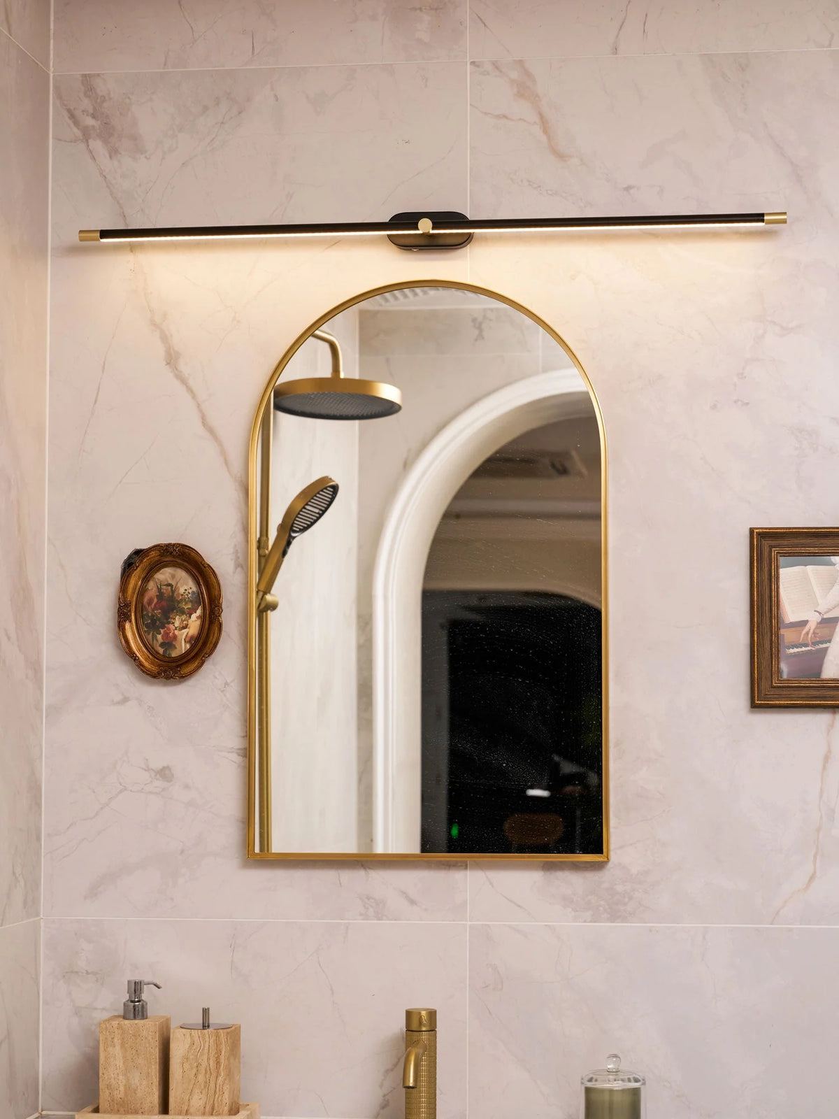 Wall Sconce USB Rechargeable Dimmable 3-Color LED