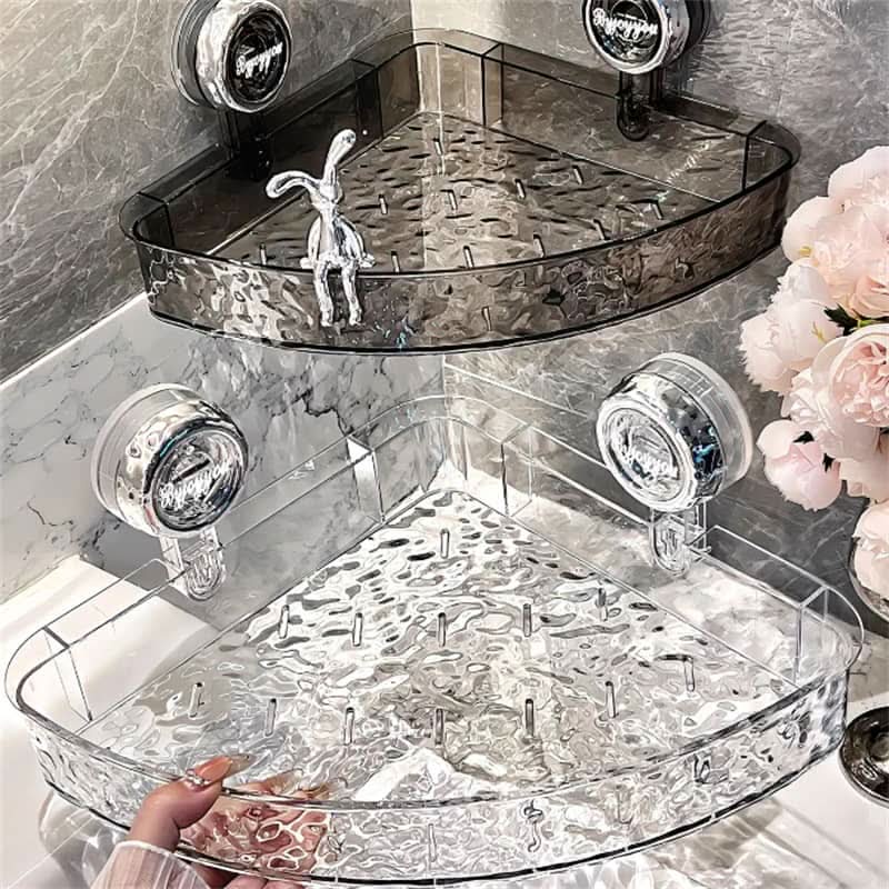 Wall Shelf Drill-Free Suction Cup Mounting