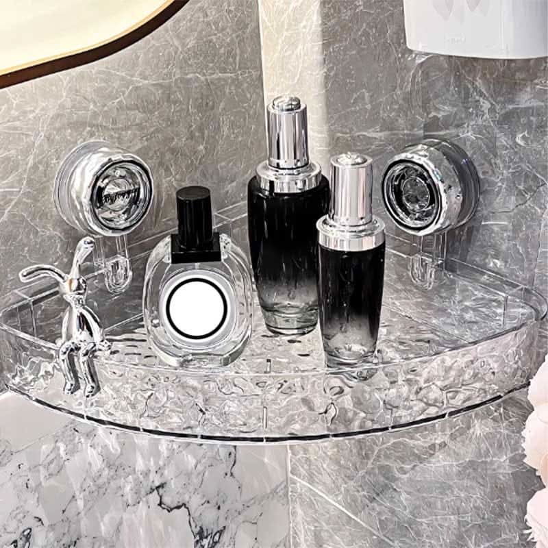 Wall Shelf Drill-Free Suction Cup Mounting