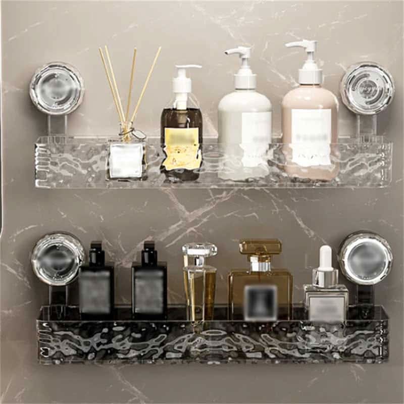 Wall Shelf Drill-Free Suction Cup Mounting