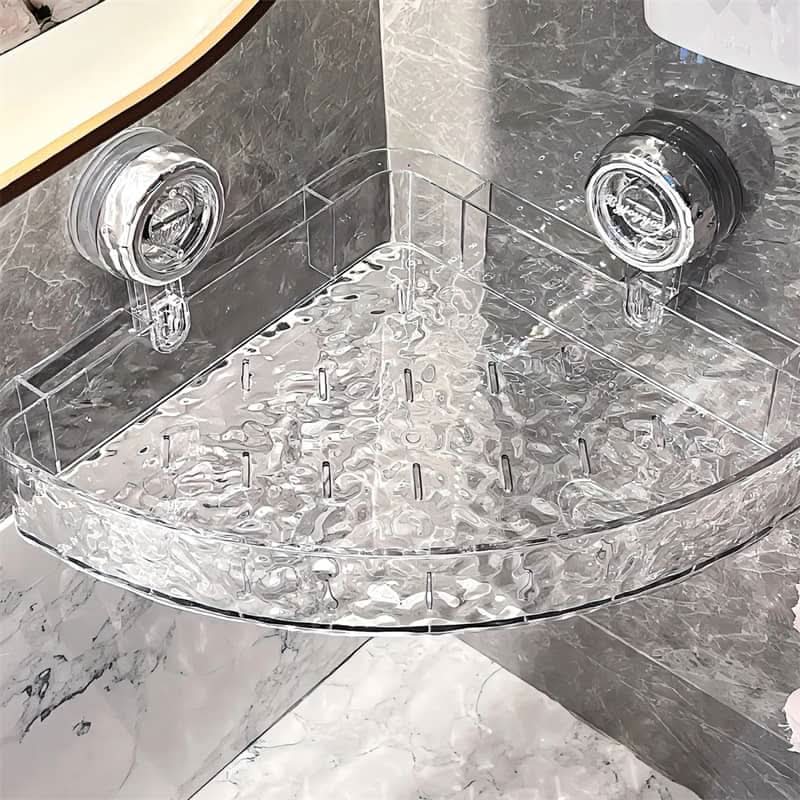 Wall Shelf Drill-Free Suction Cup Mounting