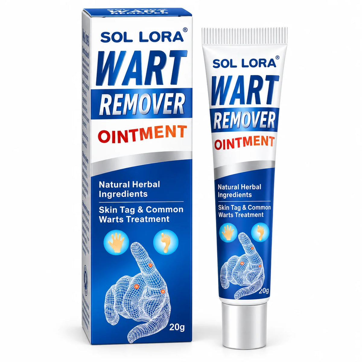 Wart Care Ointment Herbal Extract Blend External Use