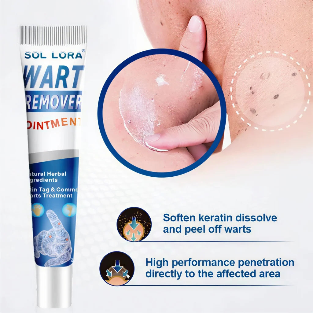 Wart Care Ointment Herbal Extract Blend External Use