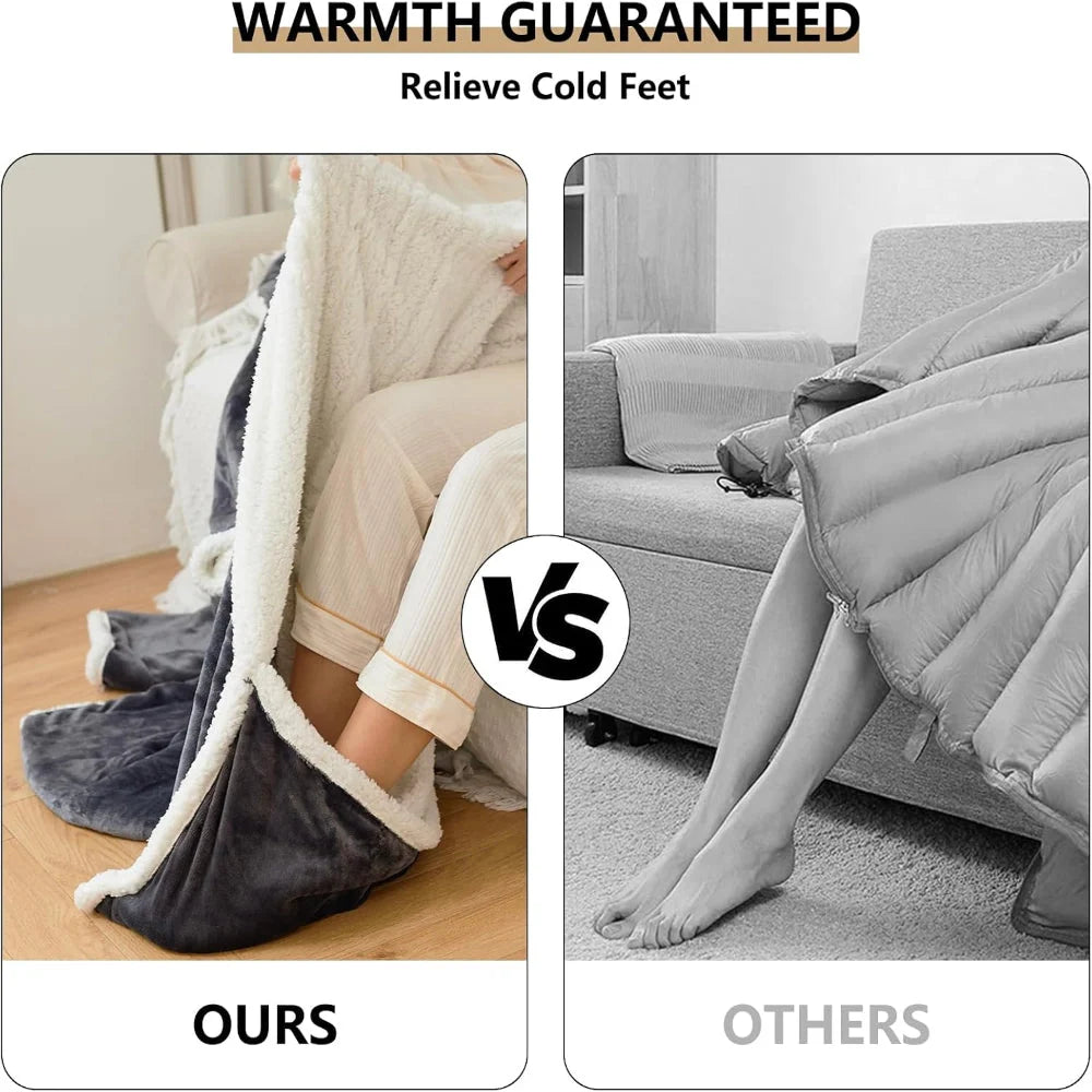 Wearable Electric Blanket Sleeved Six Heat Settings