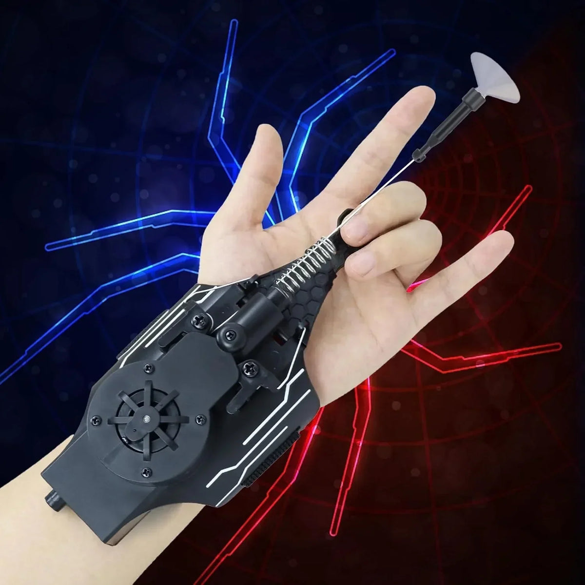 Web Shooter Toy Wrist-Mounted Reusable Launcher