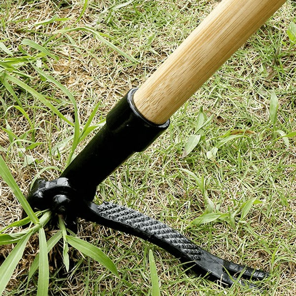 Weed Puller Four-Claw Root Extractor Long Handle