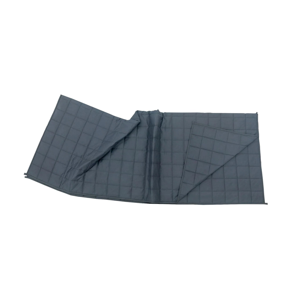 Weighted Blanket Quilted Cotton Glass Bead Filling Breathable Comfort