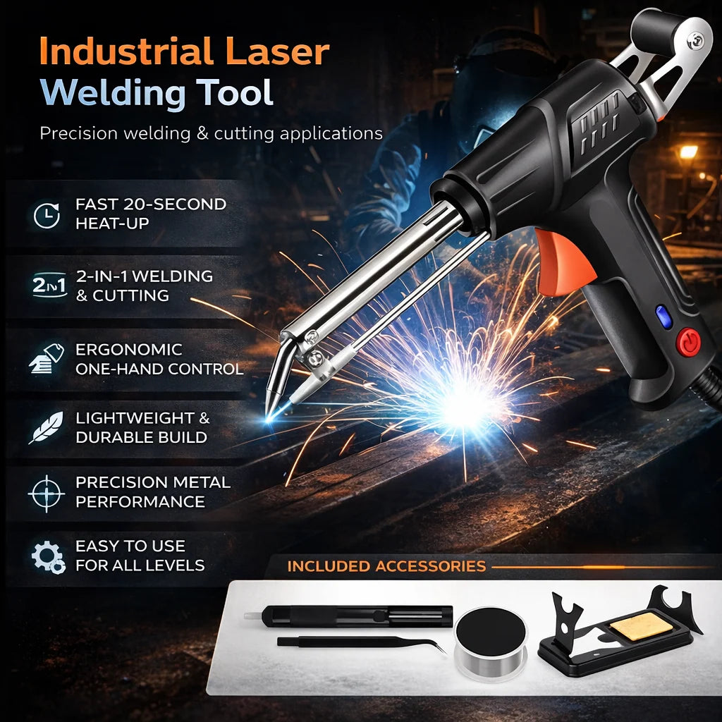 Welding & Cutting Tool 2-In-1 20-Second Heat-Up