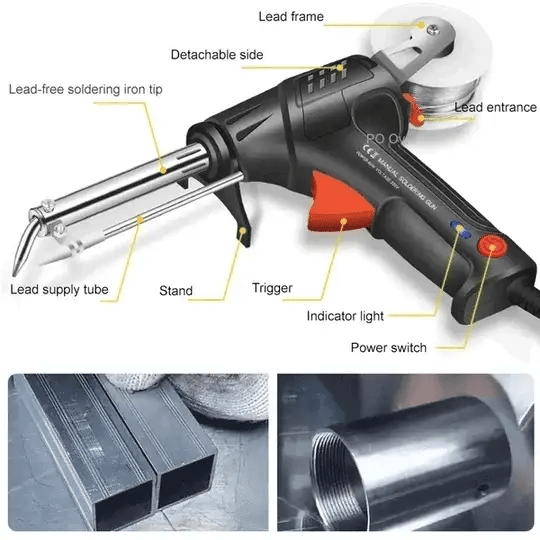 Welding & Cutting Tool 2-in-1 Fast Heating Ergonomic Grip