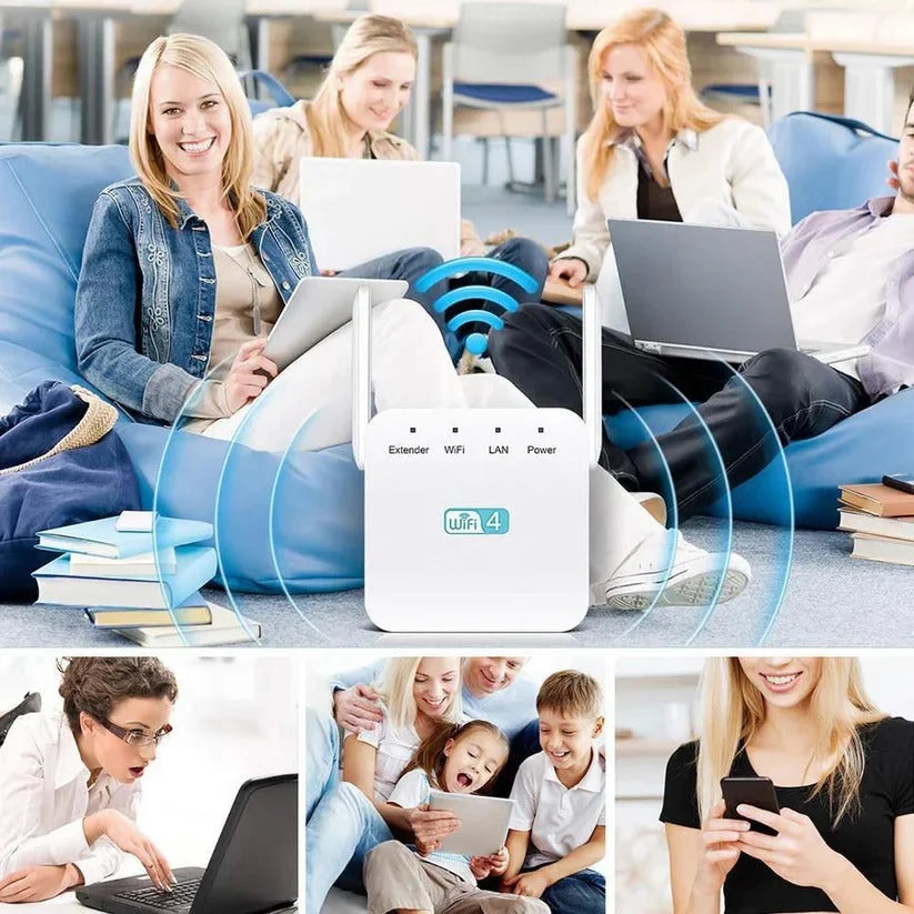 WiFi Range Extender Dual External Antennas 300 Mbps