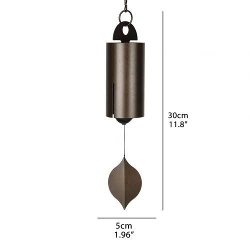 Wind Bell Steel Dual-Resonance Ash Wood Clapper