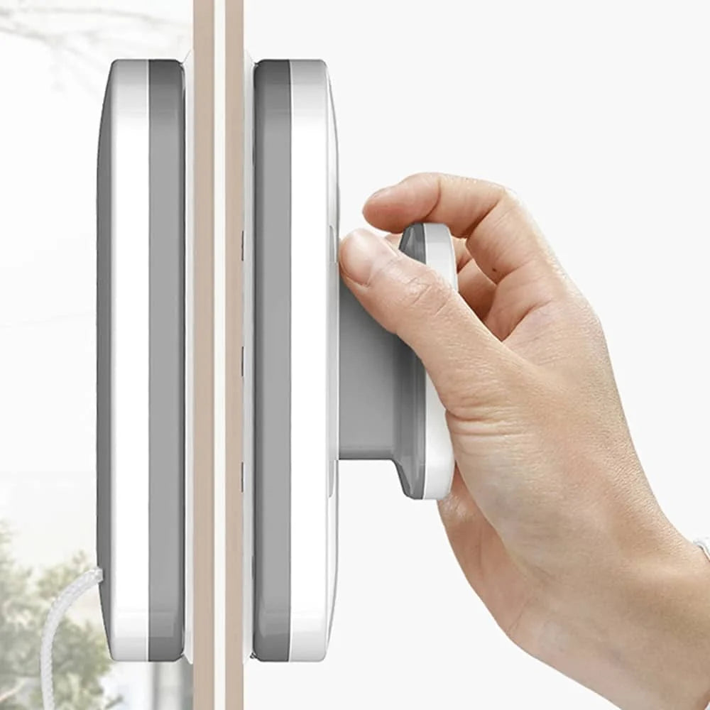 Window Cleaner Motorized Dual-Sided Adjustable Magnetic Grip