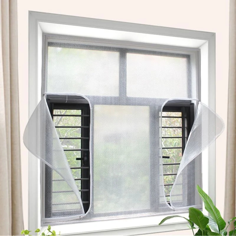 Window Insulation Film Double-Layer Transparent Draft Barrier