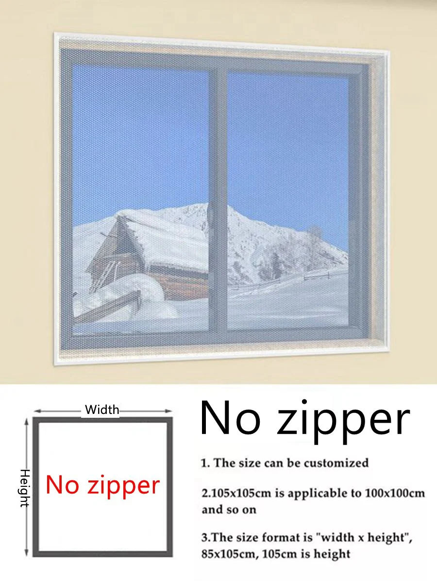 Window Insulation Film Double-Layer Transparent Draft Barrier