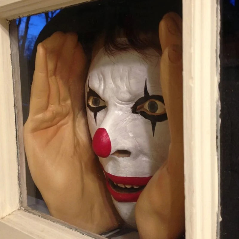 Window Peeper Decoration Realistic Latex Suction Cup Mounting