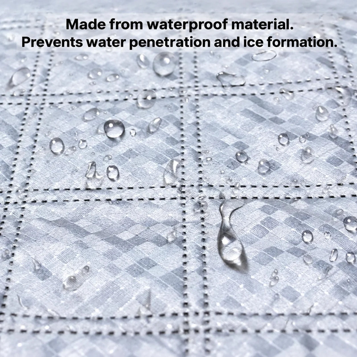 Windshield Cover Magnetic Weather-Resistant Foldable