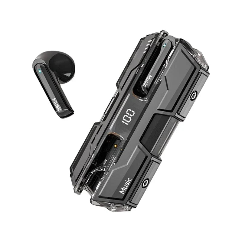 Wireless Earbuds Semi-In-Ear Touch Controls 48-Hour Battery Life