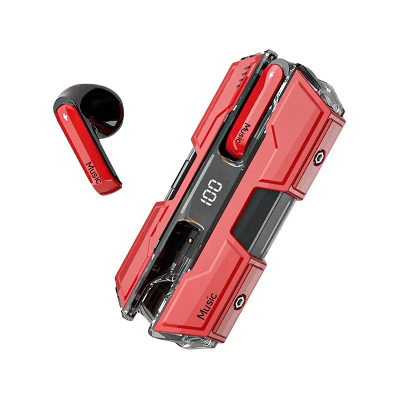 Wireless Earbuds Semi-In-Ear Touch Controls 48-Hour Battery Life