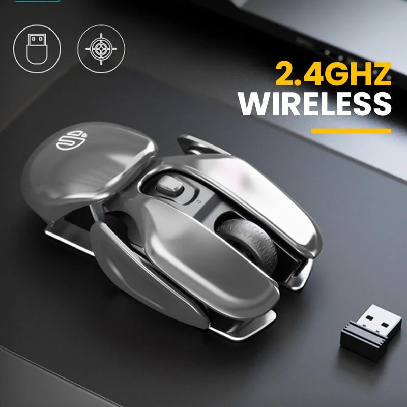 Wireless Mouse Rechargeable Quiet Clicks Adjustable DPI