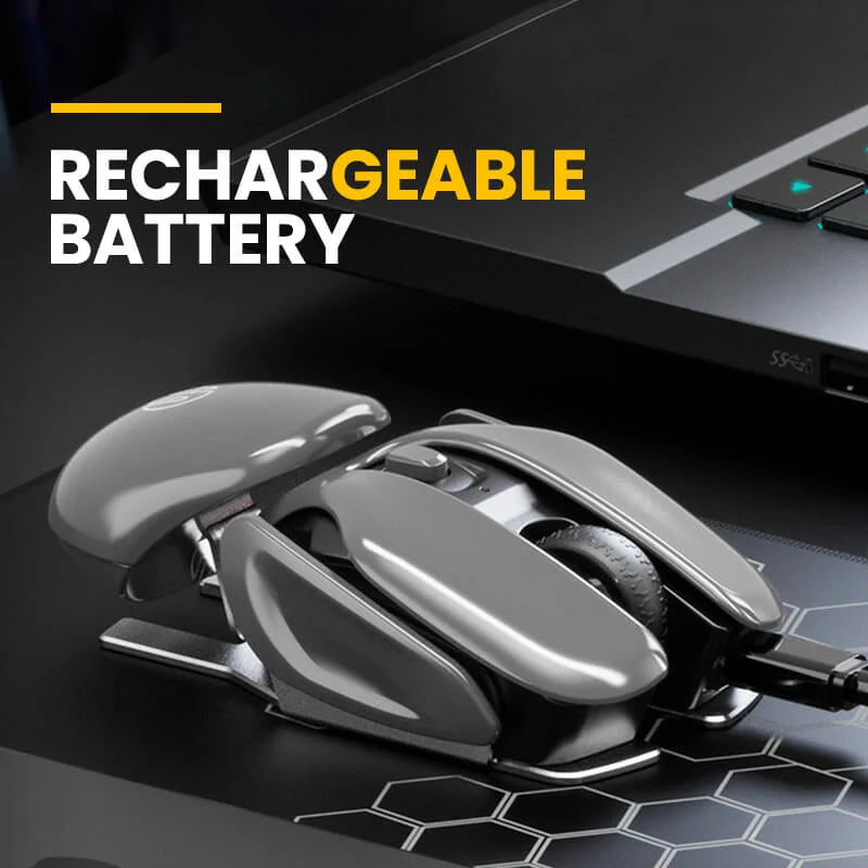 Wireless Mouse Rechargeable Quiet Clicks Adjustable DPI