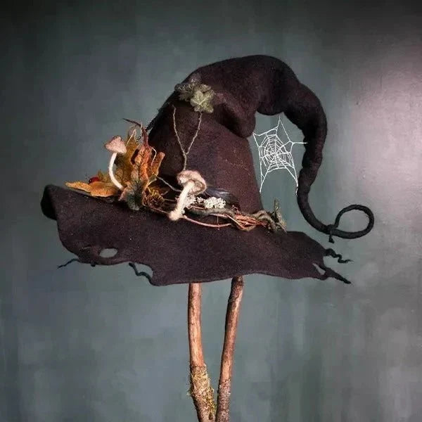 Witch Hat Adjustable Fit Lightweight Soft Construction