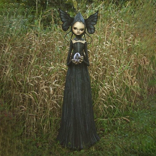 Witch Sculpture Lightweight Dark Gothic Halloween Décor
