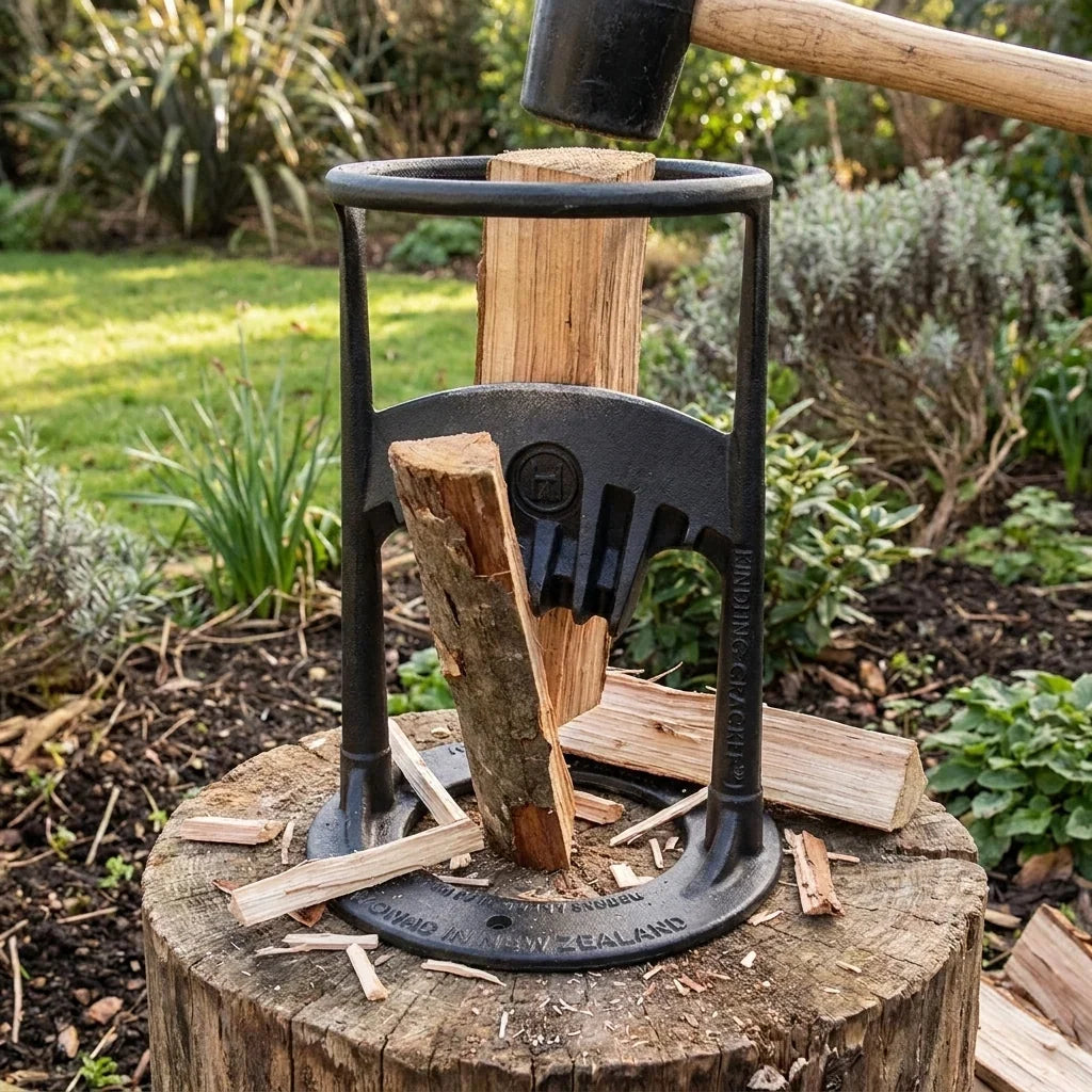 Wood Splitter Standing Steel No Assembly Required