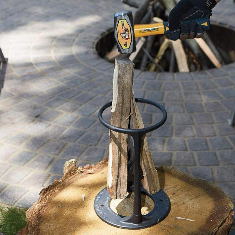 Wood Splitter Standing Steel No Assembly Required