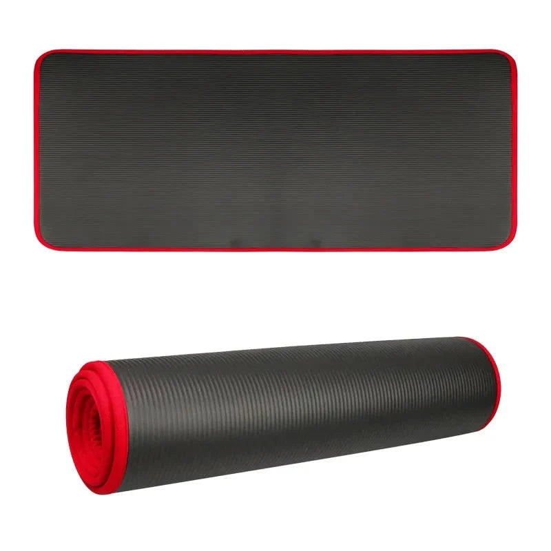 Yoga Mat 10mm Cushioned Non-Slip Surface