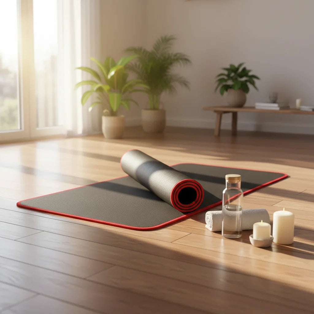 Yoga Mat 10mm Cushioned Non-Slip Surface