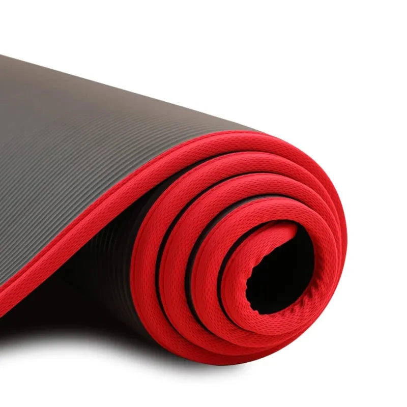 Yoga Mat 10mm Cushioned Non-Slip Surface