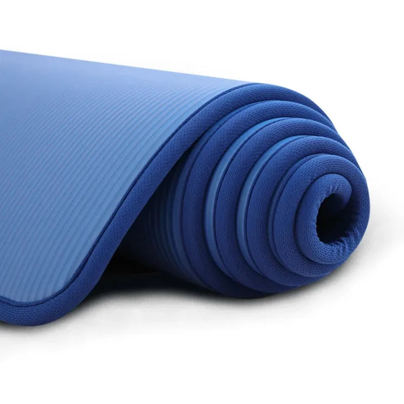 Yoga Mat 10mm Cushioned Non-Slip Surface