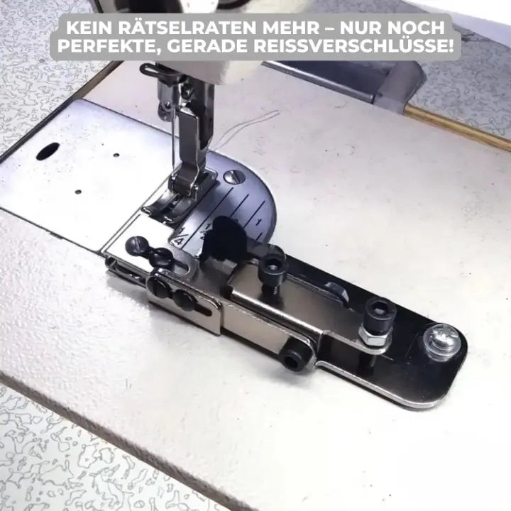 Zipper Presser Foot Adjustable Width & Height Low-Shank Compatible